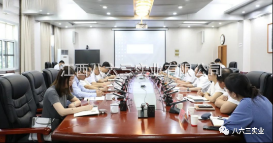中南大學(xué)、江西師范大學(xué)一行來八六三考察